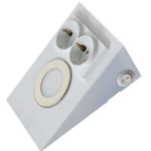 ACK AH11-00204 2,5W Ledli Prizli Tezgah Altı Armatür Beyaz Kasa 6500K Beyaz